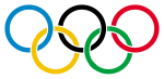 Olympic rings with white rims.svg