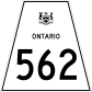 Highway 562 shield