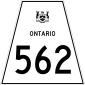 Highway 562 shield