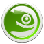 OpenSUSE (distro). "Geeko". A 2009 non-free logo is also on file