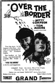 <i>Over the Border</i> (1922 film) 1922 film by Penrhyn Stanlaws