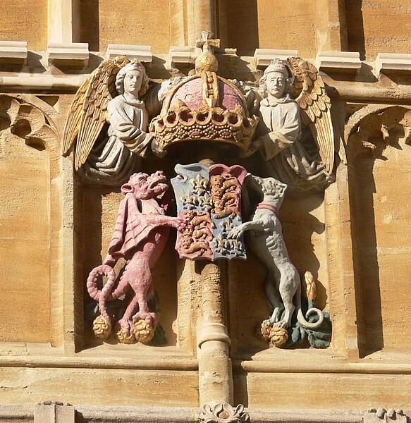 File:Oxford - Brasenose College - coat of arms England.jpg