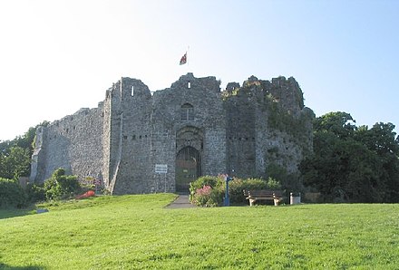 Oystermouth Castle, Mumbles, Swansea