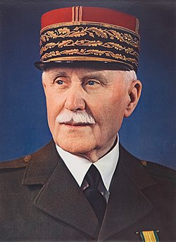 Філіпп Петен  Henri Philippe Benoni Omer Joseph Pétain