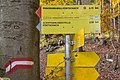 * Nomination Fingerposts at the avalanche forest track #8 and the Kaiser Arnulf track in Winklern, Pörtschach, Carinthia, Austria -- Johann Jaritz 04:07, 21 November 2020 (UTC) * Promotion  Support Good quality. --Vengolis 04:24, 21 November 2020 (UTC)