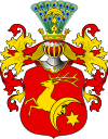 Escudo de la familia Von Lewinski (var. Brochwicz III).