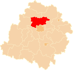 Powiat Powiat zgierski v Lodžskom vojvodstve (klikacia mapa)