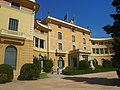 Palau Reial de Pedralbes, ubicació del museu des del 2008 fins al 2014.