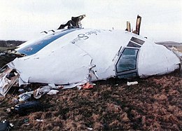 Pan Am Flight 103. Crashed Lockerbie, Scotland, 21 December 1988.jpg