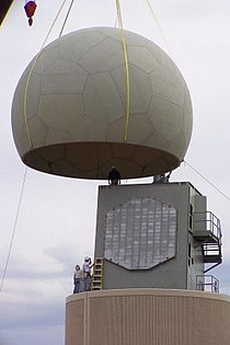 Multi-Function Phased Array Radar during installation in Norman, Oklahoma, 2003 Par installation.jpg