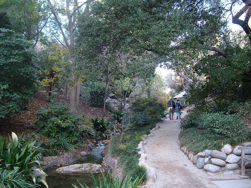 File:Part of the Japanese Gardens Huntington Gardens.JPG