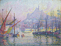 Το λιμάνι της Μασσαλίας και η Νοτρ-Νταμ-ντε-λα-Γκαρντ, 1905, Νέα Υόρκη, Μητροπολιτικό Μουσείο