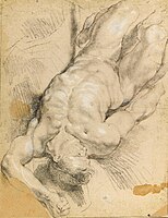 Study of a nude man, ок. 1611