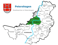 Erster Entwurf Ortsteile Petershagen