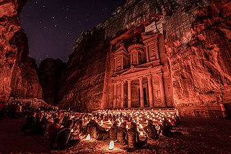 Al-Khaznah at Petra, Jordan by Mustafa Waad Saeed