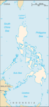 Philippine locator map