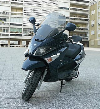 <span class="mw-page-title-main">Piaggio Xevo</span> Type of motorcycle