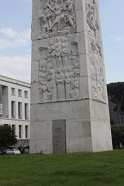 Piazza Guglielmo Marconi square