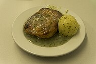 English pie and mash