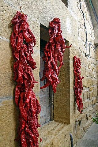 <span class="mw-page-title-main">Choricero peppers</span> Variety of red pepper