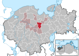Kaart van Plüschow