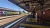 Westbound view from Platform 3 facing Platform 2 at Glenferrie station, a Belgrave service was using Platform 3 on that particular day due to heritage trains using the second platform