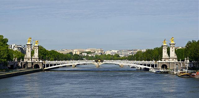 Le Pont Des Arts (in French) Bridge Over the Seine River at the