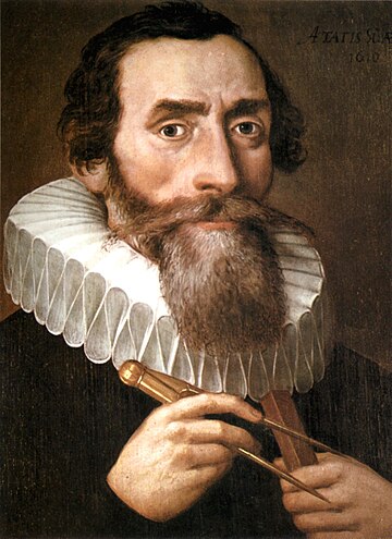 Johannes Kepler,overleden in 1630