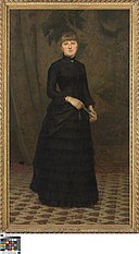 Portret van mevrouw C. De Vos - Lenaerts, circa 1828 - circa 1894, Groeningemuseum, 0040693000.jpg