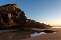 Image 905Praia Grande at sunset, Porto Covo, Portugal