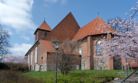 Preetz Kirche von Südosten