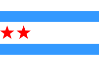 Proposed flag of Chicago, Illinois (1928).svg