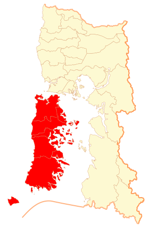 Провинция Чилоэ на карте