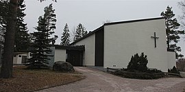 Pyhän Annan lastenkirkko eli Itä-Hakkilan kirkko.