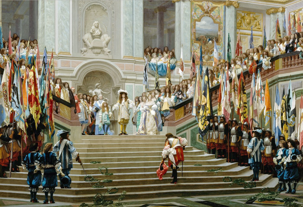 Reception of Le Grand Condé at Versailles, 1878, Musée d'Orsay