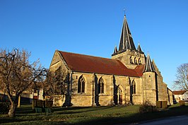 Kerk van St. Ménard in Rancourt-sur-Ornain