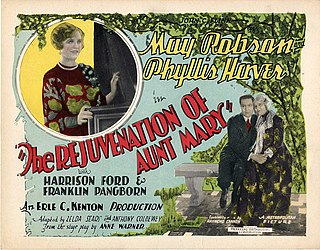 <i>The Rejuvenation of Aunt Mary</i> 1927 film by Erle C. Kenton