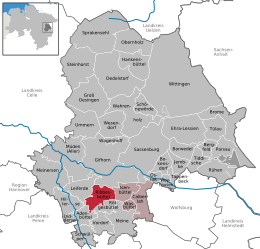 Ribbesbüttel - Carte