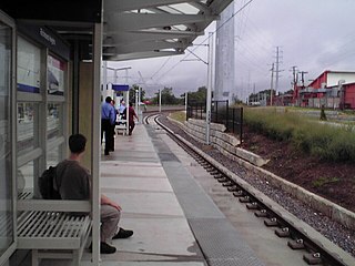 <span class="mw-page-title-main">Richmond Heights station</span> Station in St. Louis MetroLink light rail system, Missouri, USA