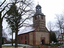 Dorfkirche – Straßenansicht