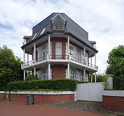 :Roncq le château Vermeersch dit la villa baroque en 2024.