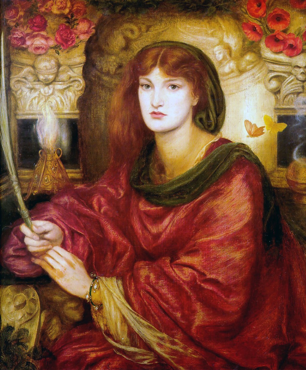 "Sibylla Palmifera" by Rossetti,