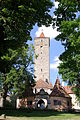 Burgtor aus dem 12. Jahrhundert, ältester und größter Torturm mit Vorbauten aus dem 16. Jahrhundert