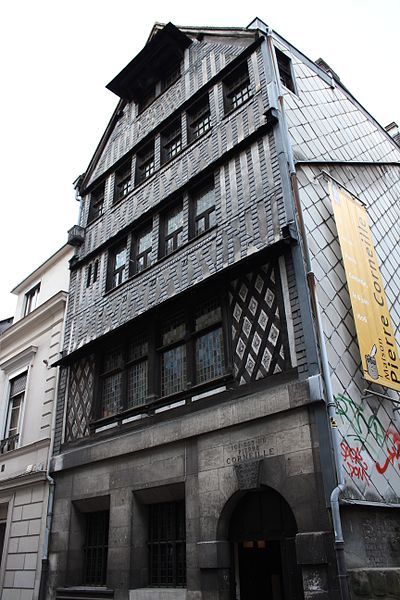 Home of the Corneille family in Rouen, where Corneille was born. It was turned into a museum dedicated to his work in 1920.