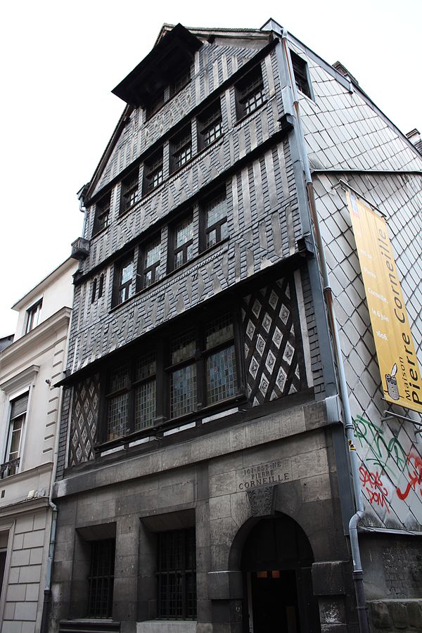 Home of the Corneille family in Rouen, where Corneille was born. It was turned into a museum dedicated to his work in 1920.