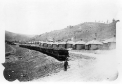 Row of houses in Berwind