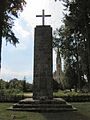 English: Monument in Rozogi Polski: Pomnik poległych w miejscowości Rozogi