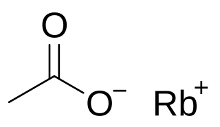 <span class="mw-page-title-main">Rubidium acetate</span> Chemical compound