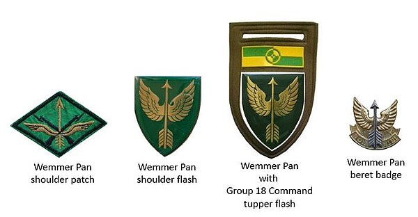 SADF era Wemmer Pan Commando insignia SADF era Wemmer Pan Commando insignia.jpg