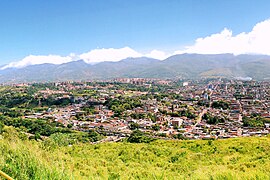 Panorama over San Cristóbal